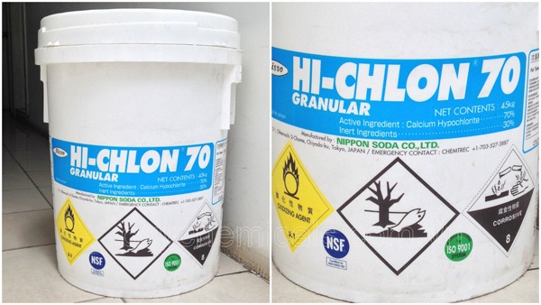 Các loại chlorine Nhật và đặc điểm của chúng